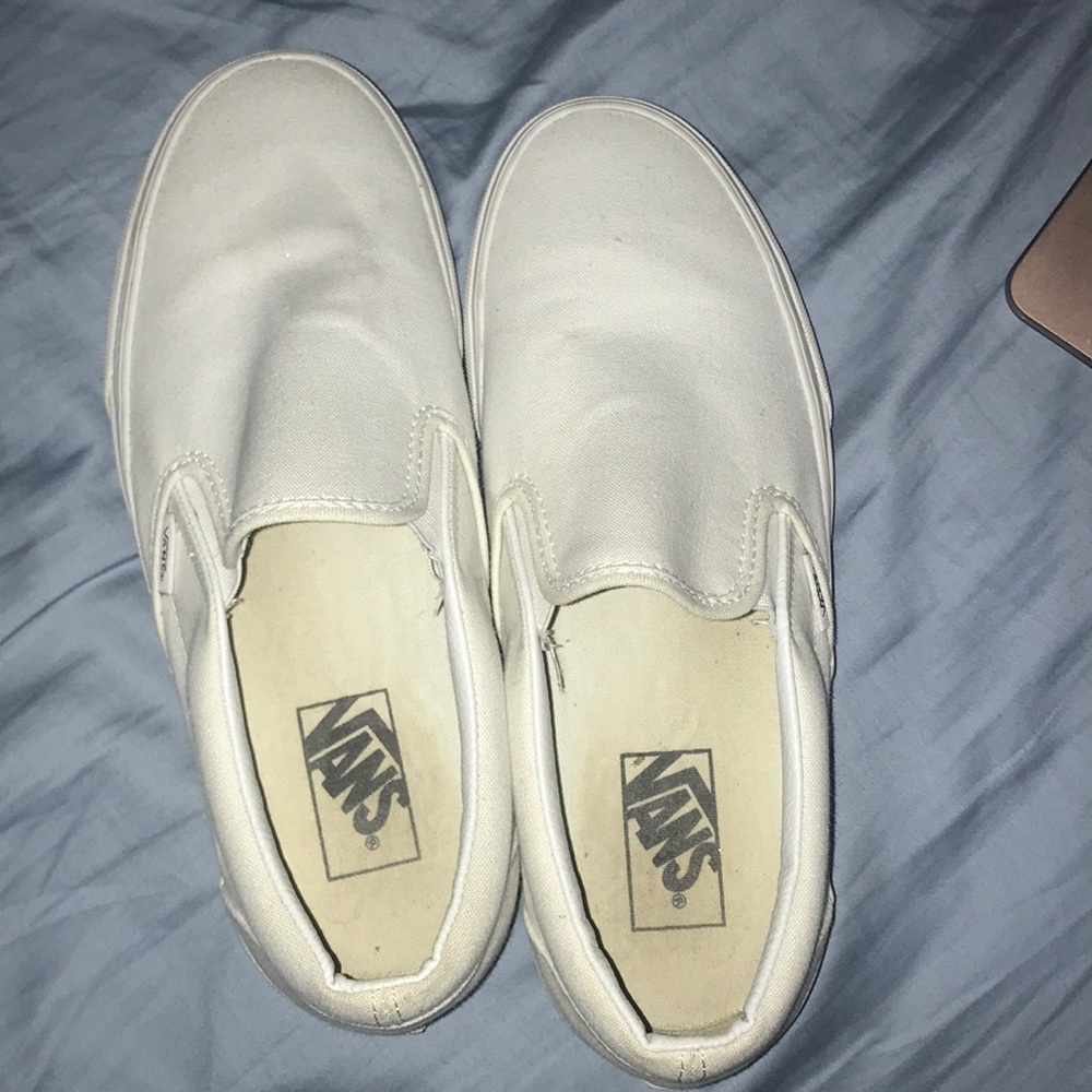 White Vans (Size 7.5 Men’s and Size 9 Women’s)